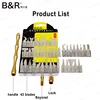 43in1 Chip Repair Tool Set CPU Scraper Removal Chip