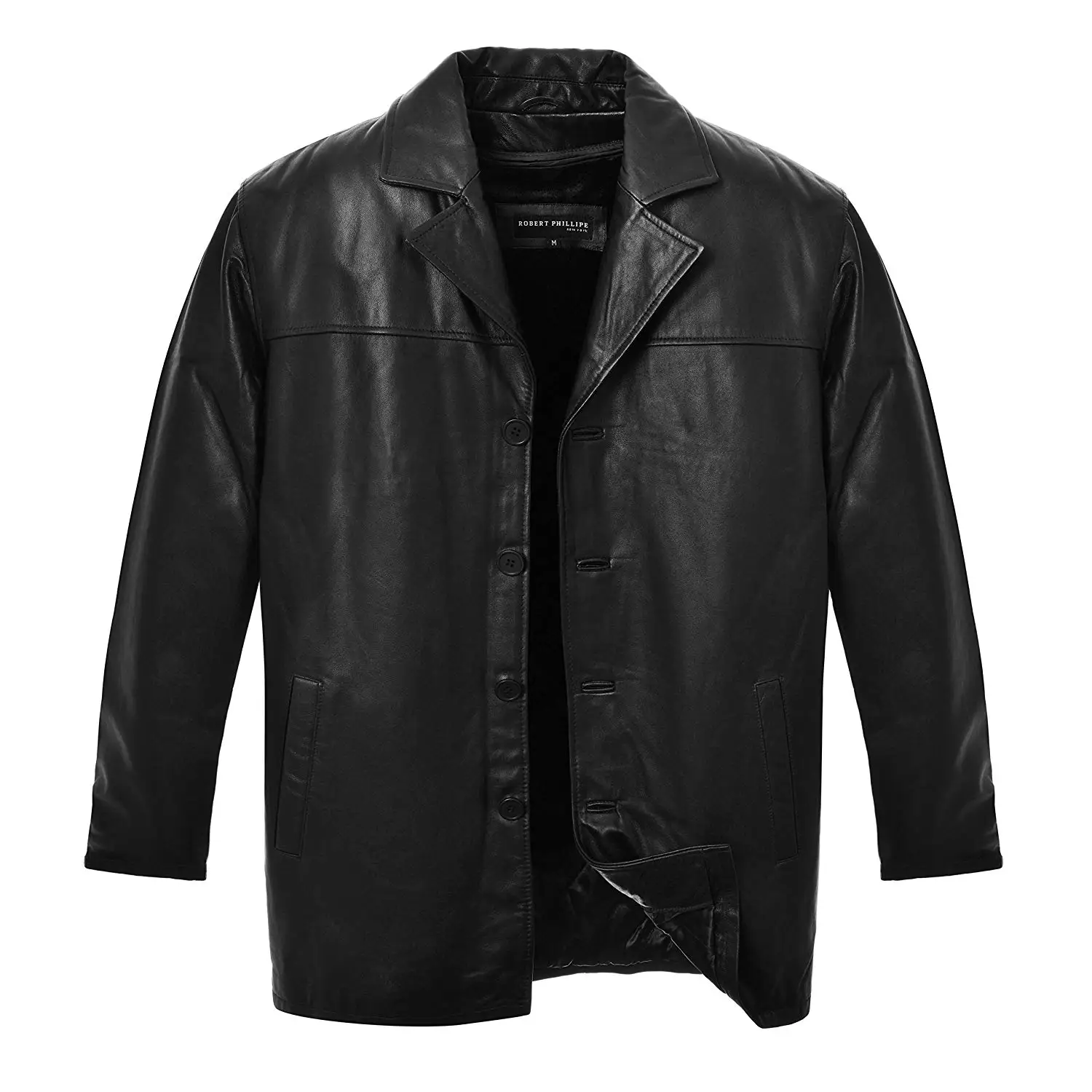 Robert Phillipe Womens New Zealand Lambskin 3/4 Jacket with Drawstring Waist Faux Fur Detachable Hood & Zip-Out Lining Robert Phillipe Womens New Zealand Lambskin 3/4 Jacket with Drawstring Waist Faux Fur Detachable Hood & Zip-Out Lining