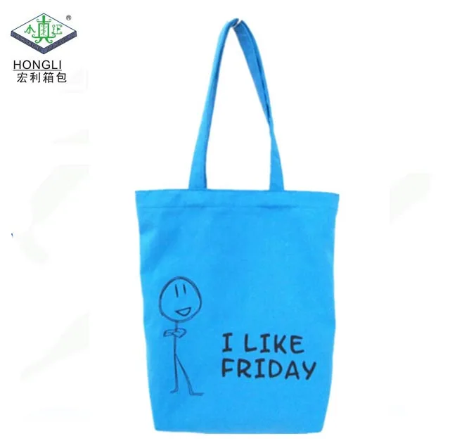 

Custom logo printed cheap cotton canvas promotional tote bag
