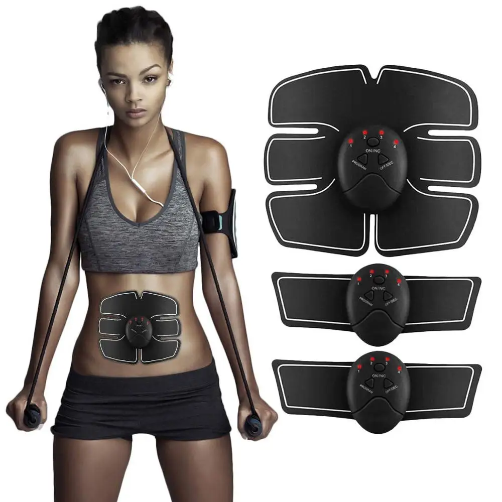 fitness Body Sport ems Electrical Muscle electro Stimulation Portable body abs stimulator muscle massage