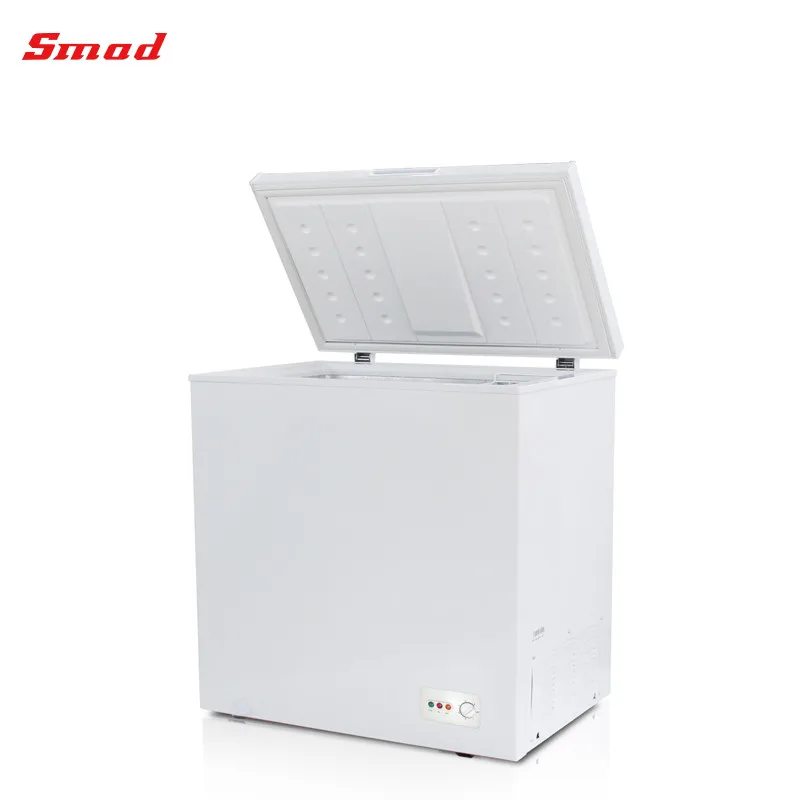 Hot Sale White Color Solid Door Deep Chest Freezer For Home