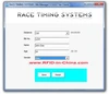 race timing software for Marathon and Fun Runs