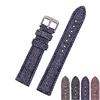 EACHE Genuine Leather Wholesale Watch Strap For Watches 18mm 20mm 22mm Wool Leather Tweed Watch Strap