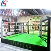 hot sale 5m size training used fighting boxing ring price/ kick floor boxing ring