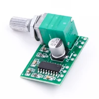 

PAM8403 5V Power Audio Amplifier Board 2*3W Stereo Module Digital Amplifier Board with Switch Potentiometer