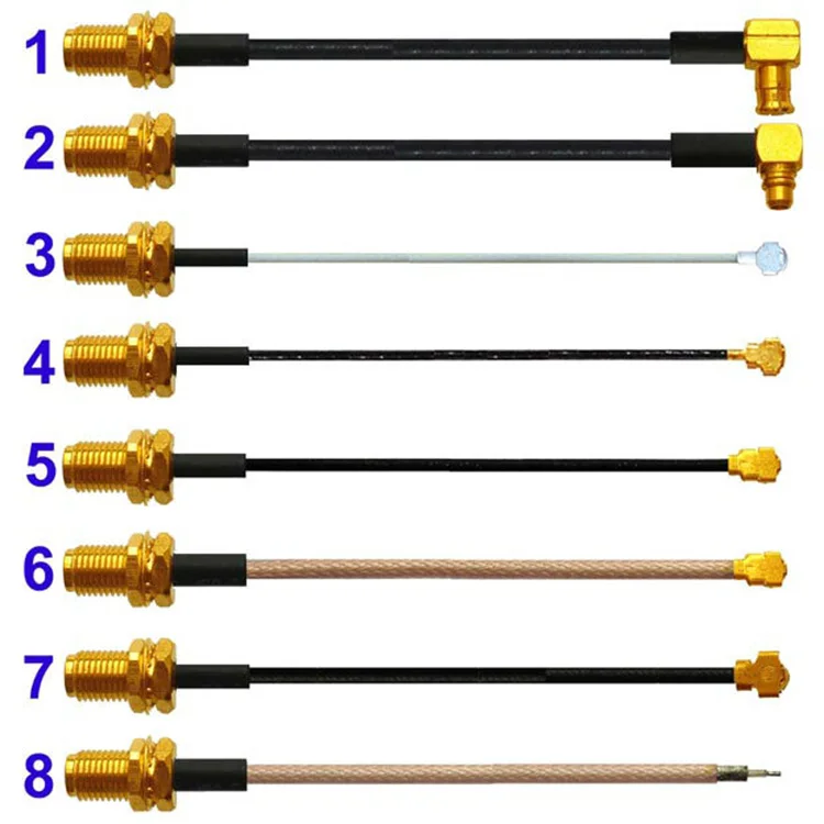 Lot De 5 Câbles Pigtail IPEX Vers SMA - Adaptateur RF Pour Antennes - AZDelivery