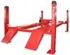 4.0 Ton alignment hydraulic 4 pillar lift with rolling jack, ramp/ manufacture