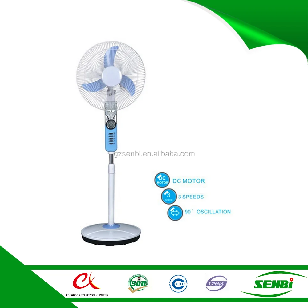 Dc Solar Powered Modern Orient Ac Electric Pedestal Standing Fans