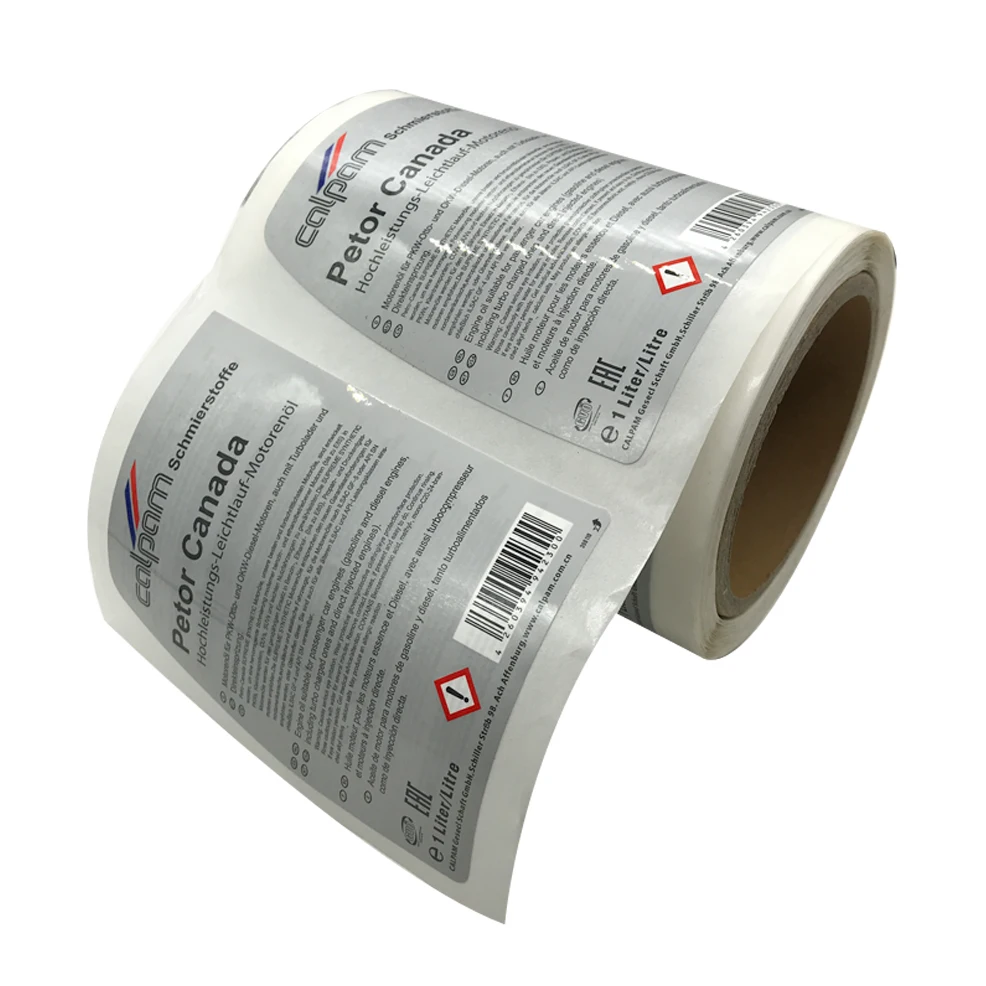 Customized High Quality Double Layer Label Sticker Double Side Printing