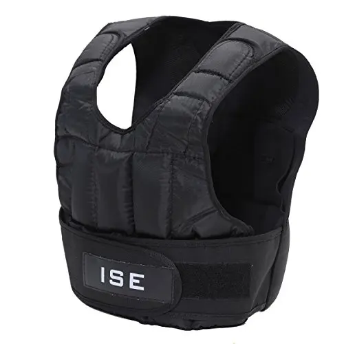 

Adjustable Body Building Training Sand Filled 5Kg Weight Vest, Black