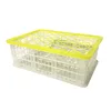 5KGS Widely used excellent rectangle used heavy duty plastic crates