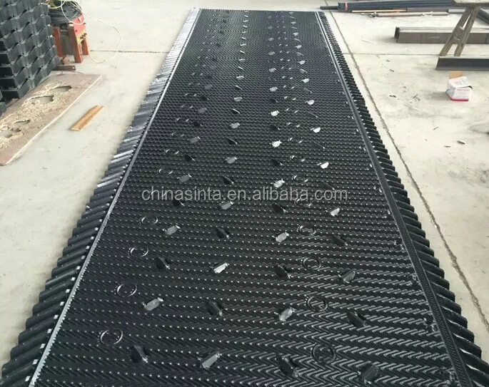 1220mm width black PVC Marley cooling tower fill for cooling tower