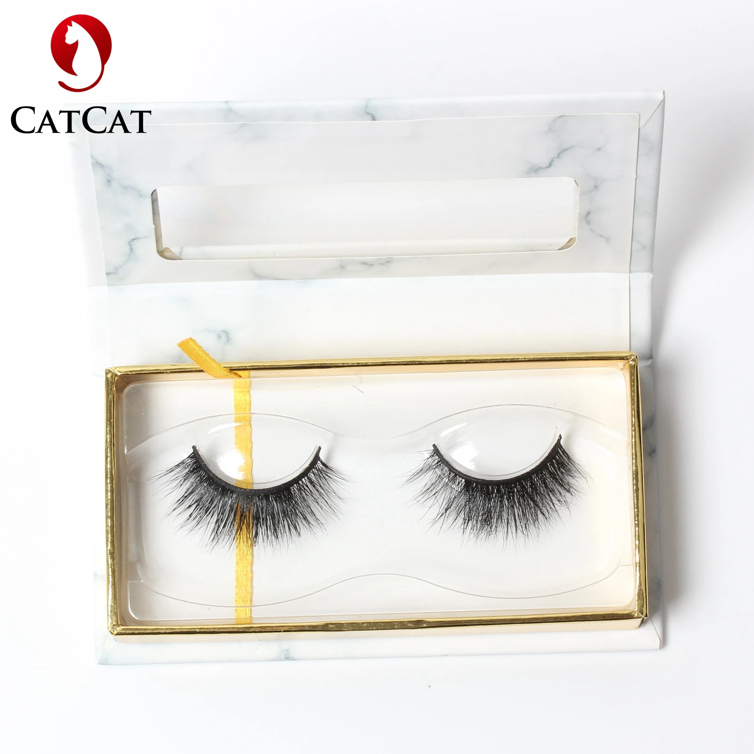 

New Design False Eyelashes Factory Direct Cruelty Free 3D Mink eyelashes, Natural black