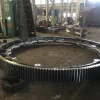 Cnc Lathe Machining Steel Ball Mill Double Helical Customized Reducer Synchronizer Casting Gear Ring