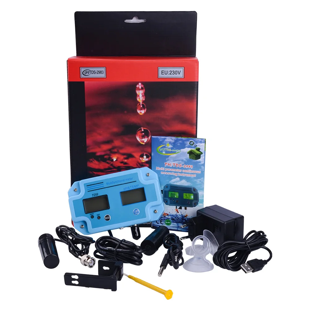 Yieryi Ph2983 Digital Led Ph And Tds Meter Tester With 2 In 1 High