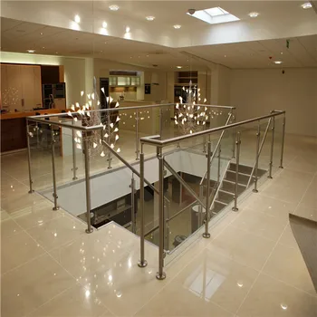 Custom Staircase\/balcony\/terrace Grill Designs Stainless Steel Glass Railing - Buy Grill Design 