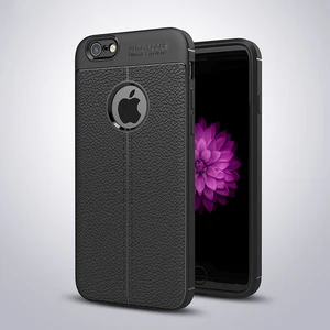 Litchi Grain Texture Soft TPU Back Cover iPhone 6 6S