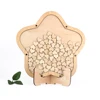 Personalized Wedding 3D Wood star guest book