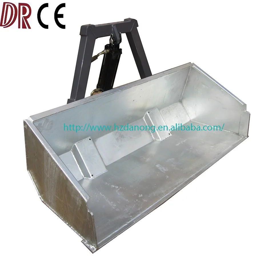 Tractors 3point Linkage Hydraulic Tipping Tractors Transport Box