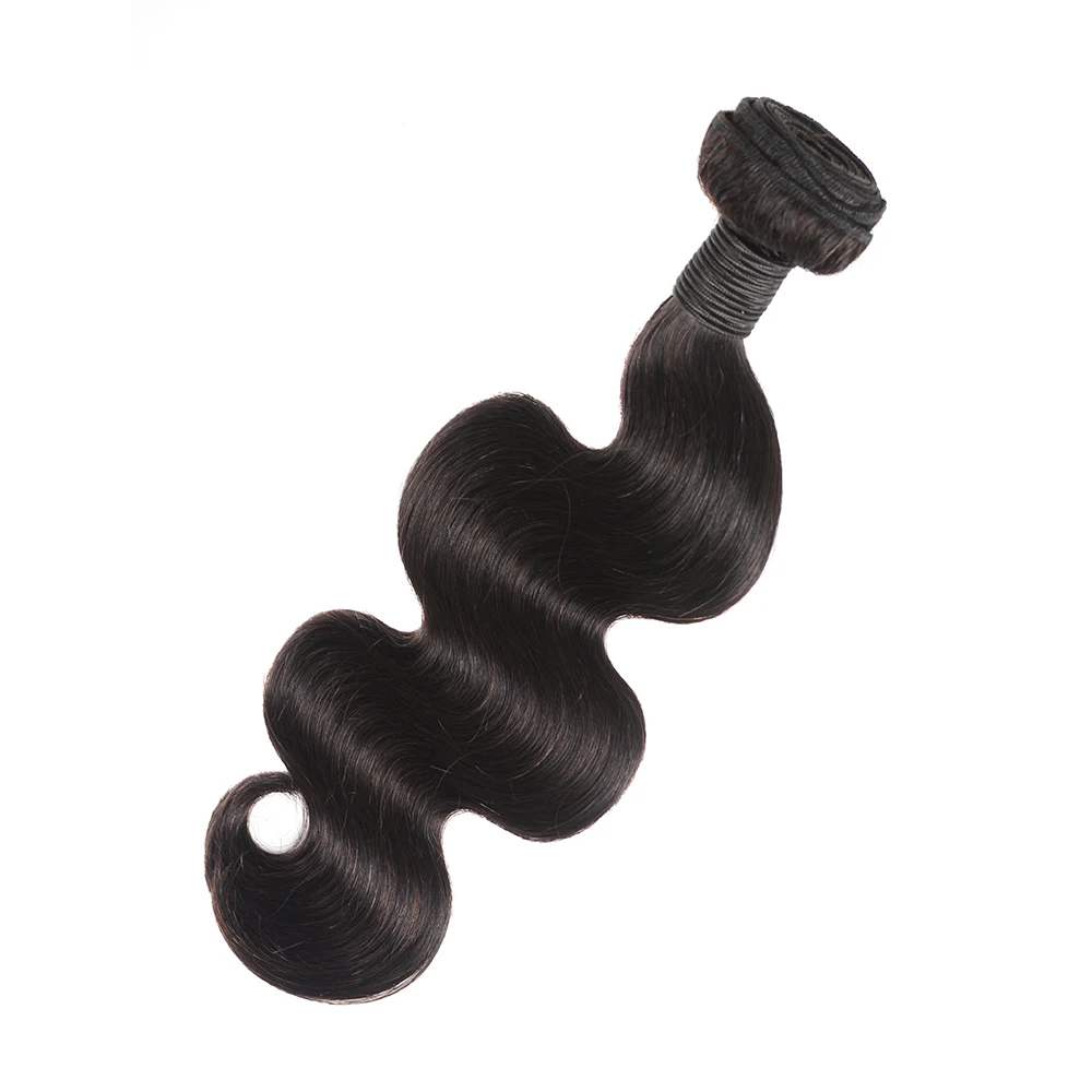 

Best hair extension 100% Brazilian human hair body wave curly hair bundles wholesale price virgin curly weave for women, Natural color 1b