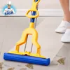 MR SIGA Telescopic Handle Dry And Wet Floor Cleaning Pva Squeeze Swob