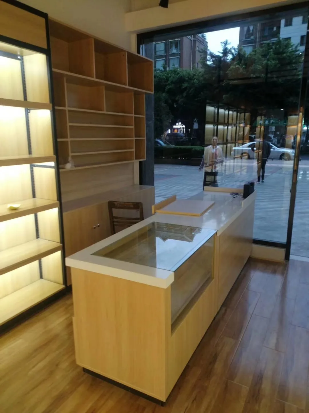 Stationery Shop Furniture Design Wooden Gondolas Shelving Super Mercado