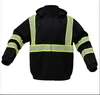 High Visibility Hooded Full-Zip Sweatshirt durable and optimal visibility, comfort and warmth.