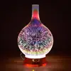 Canada Electric Aromatherapy Essential Oil Diffuser 7 colors 3d glass