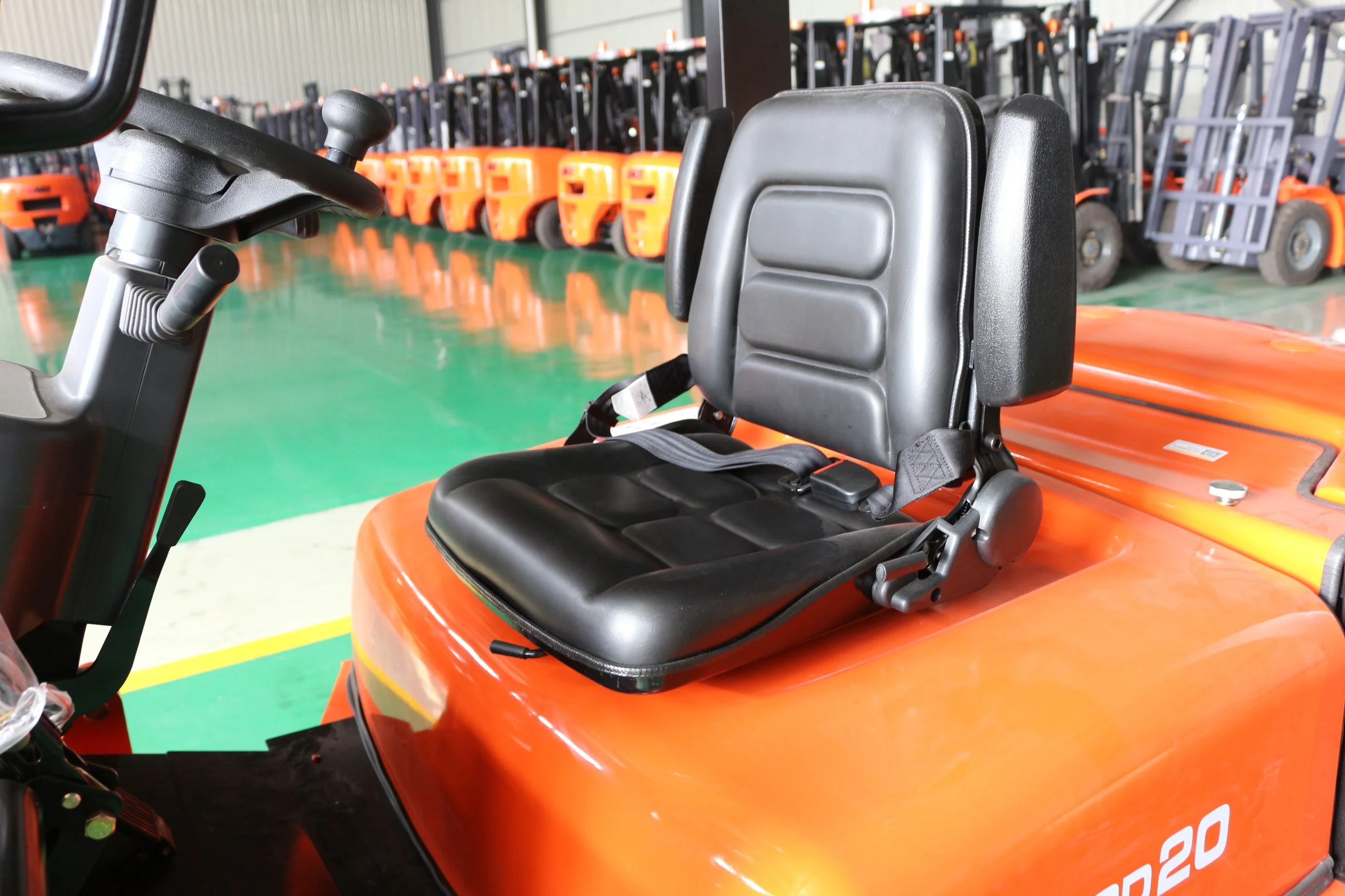 
2 ton RC Diesel Forklift 3 Meter Mast CPCD20 Small Fork Lift Truck Xinchai C490 Engine 