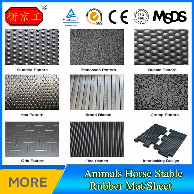 Low Price Free Sample Cow Stall Rubber Waterproof Flooring Mat