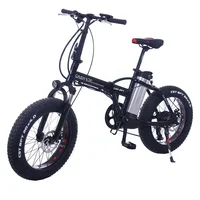 

Hot selling factory cheap price 20 inch electric folding bike battery bicycle with 4.0 wide tire