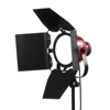 50W 5500K Red Head Light Dimmable Continuous Compact Photographic Lightings LED Studio Light