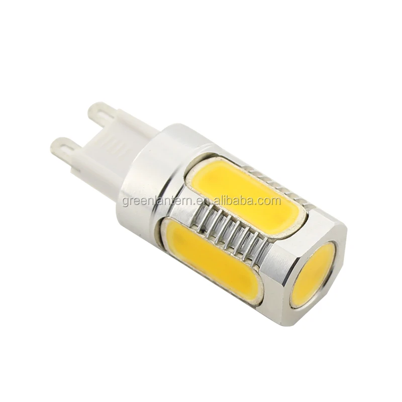 new 5W 7.5W aluminum COB G9 LED light