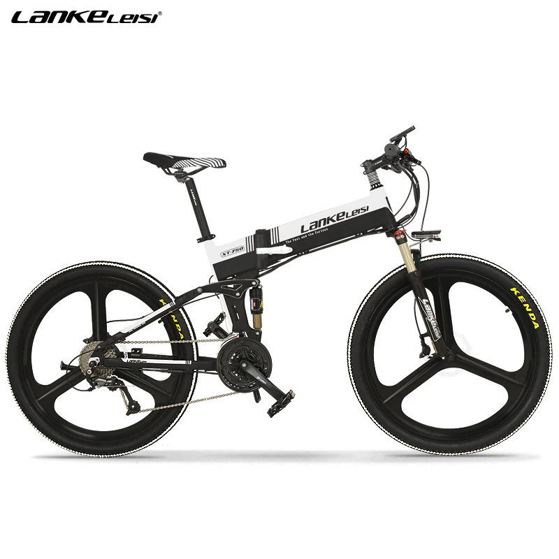 

European Quality Level 26 SHlMANO 27-speed Electric Folding Mountain Bike with Removable 48V 10AH L G Battery, N/a
