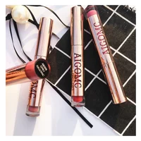 

Rose gold tube matte liquid lipstick lipstick set matte