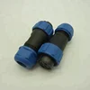 Waterproof electric plastic connector multi industrial plug socket