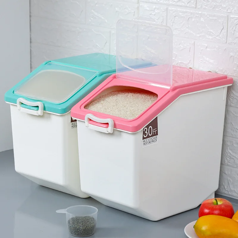Wholesale 10-15kg rice storage container box