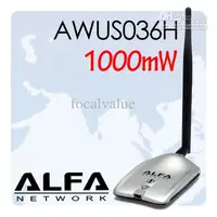 

1000mW Alfa Network AWUS036H USB Wireless G WiFi Adapter 5dBi Antenna RTL8187L Free DHL