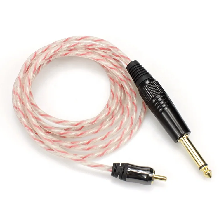

RCA Tattoo Clip Cord TPE Tattoo Clip Cord RED 1.8m 6' Feet
