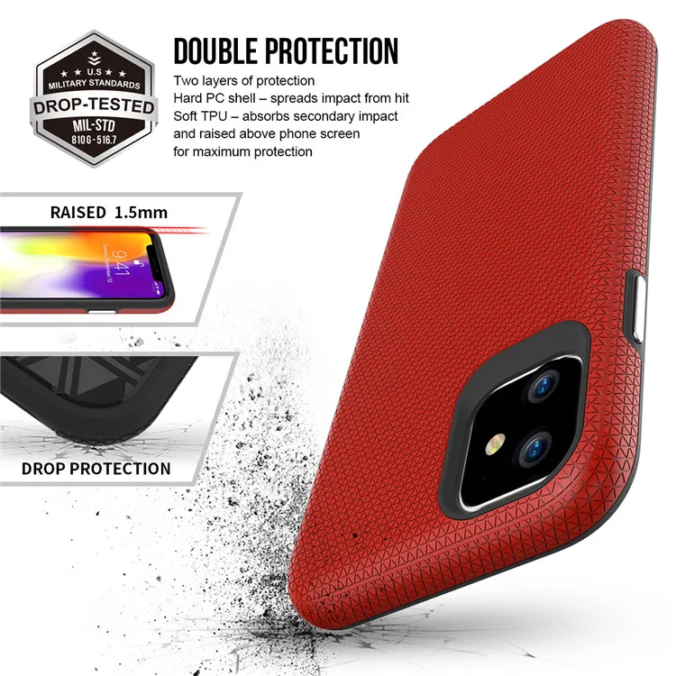 2019 New Accessory For Iphone 11 Armor Case For Iphone XI Rugged Mobile Phone Cover