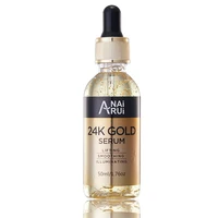 

OEM/ODM /Private label Anti Aging Anti Wrinkle Hyaluronic Acid Vitamin E Collagen 24K Gold Serum