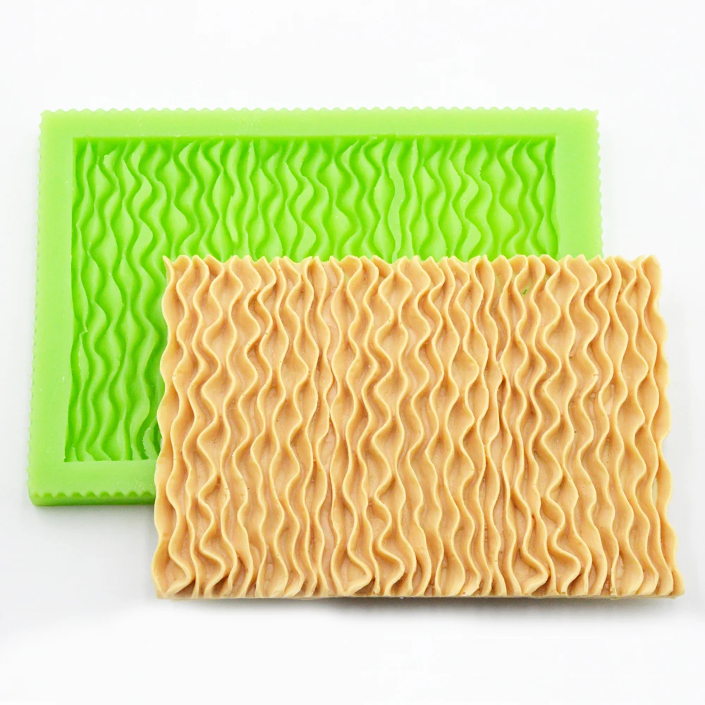Beautiful Barbie skirt Pattern fondant cake border Decoration silicone mold, princess skirt wedding cake decorative mould