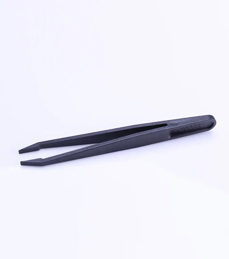 Wholesale Black Smart Industrial Pointed Esd Plastic Tweezers Buy Esd