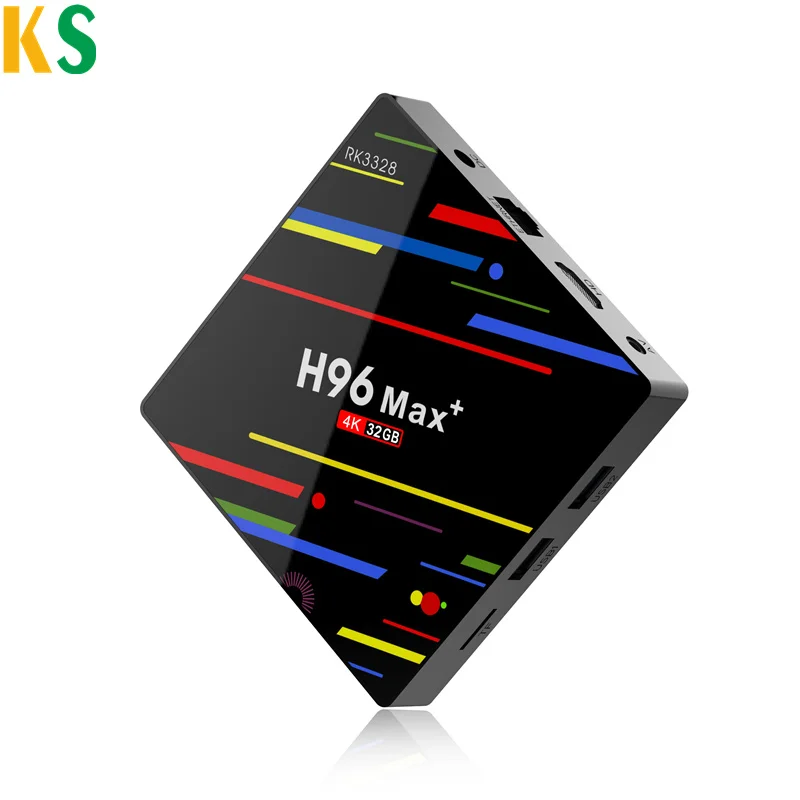 

Rockchip chipset android 8.1 TV box H96 max+ HD-MI 2.0 wifi 4k streaming player smart internet TV box H96max plus