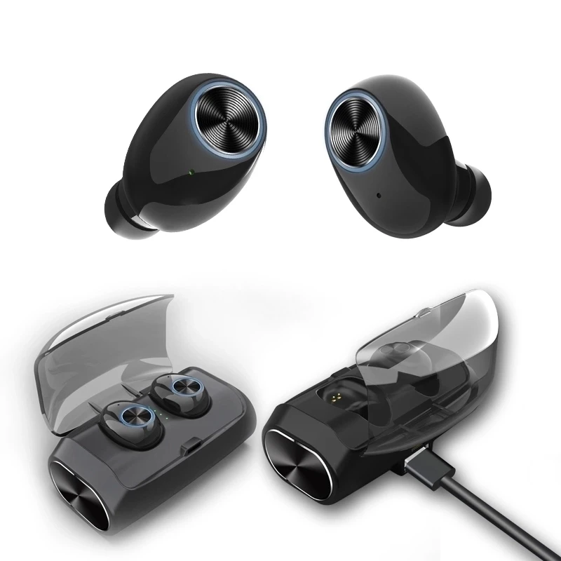 

Amazon Top Seller Bluetooth Headphone Headset Earbuds 5.0+EDR Wireless Earphone V6