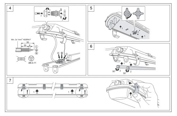 IP65 led anti explosion light