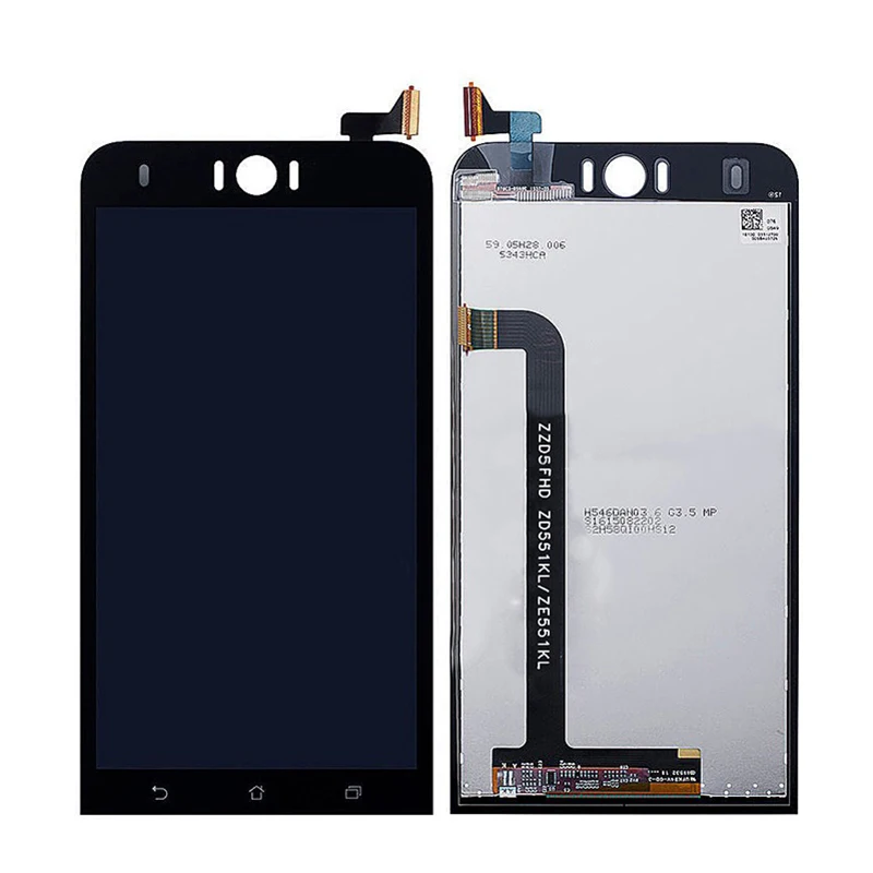 

LCD touch screen digitizer for Asus Zenfone Selfie ZD551KL LCD display assembly with touch panel, Black white