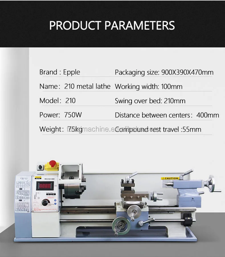 750W High precision Metal Lathe machine mini hobby lathe machine for sale in philippines.jpg