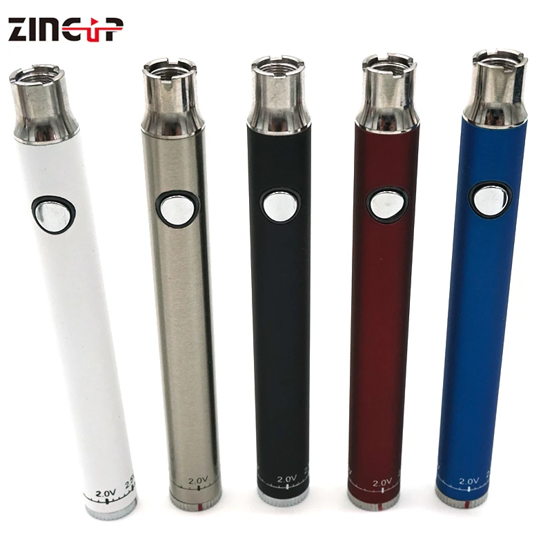 

Evod Twist Battery 510 Cbd Vape Pen Adjustable Voltage, Black/white/blue/red/stainless steel