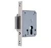 Privacy Mortise Lever Lock Sets Satin Nickel Finish Fire Door Used